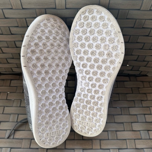 Nobull Late Bloomer Canvas Trainer Women's 8 Gray Athletic Gym Sneakers Shoes - Picture 8 of 9